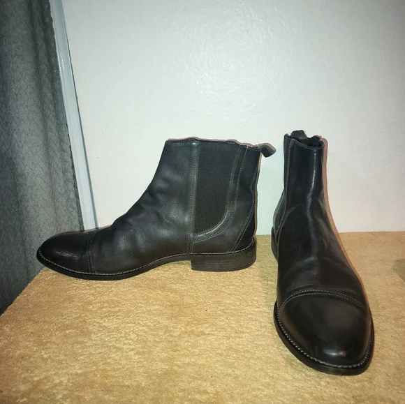 John Varvatos | Shoes | John Varvatos Mens Black Leather  display picture 1
